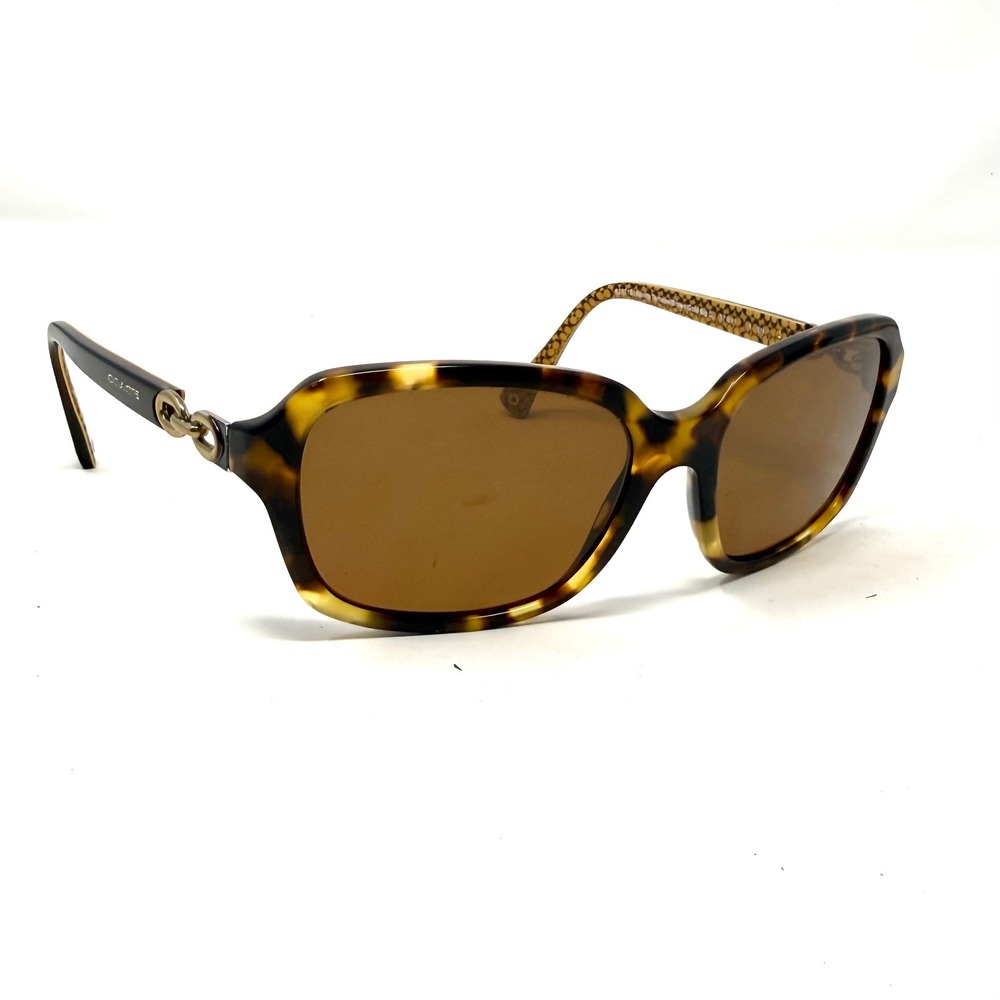 Coach Sunglasses FRAME ONLY HC 8104 L081 Ashley Spotty Tortoise 57-17-135mm